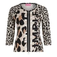 Betty-So Cosy Dames Vest 22758182 Bruin dessin