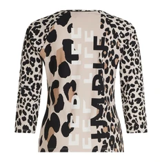 Betty-So Cosy Dames Vest 22758182 Bruin dessin