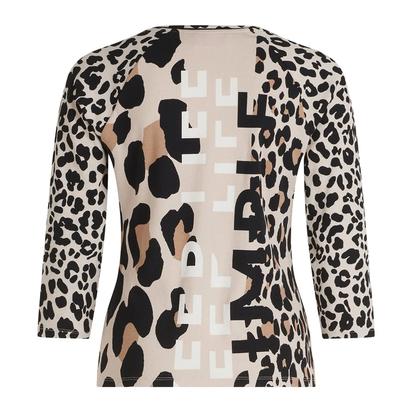 Betty-So Cosy Dames Vest 22758182 Bruin dessin