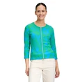 Betty-So Cosy Dames Vest 23018279 Groen dessin