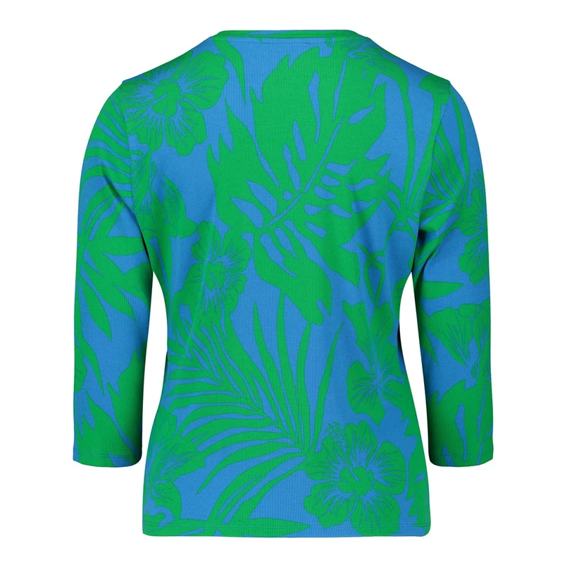 Betty-So Cosy Dames Vest 23018279 Groen dessin