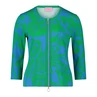 Betty-So Cosy Dames Vest 23018279 Groen dessin