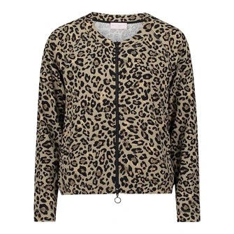 Betty-So Cosy Dames Vest 23678039 Zwart dessin