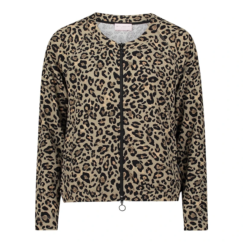 Betty-So Cosy Dames Vest 23678039 Zwart dessin
