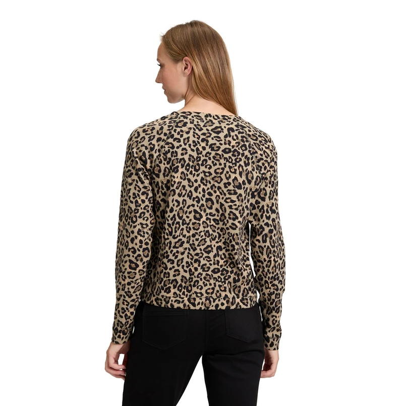 Betty-So Cosy Dames Vest 23678039 Zwart dessin