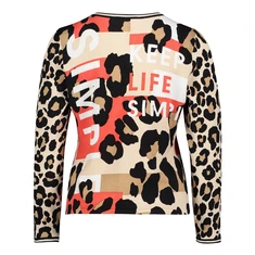 Betty-So Cosy Dames Vest 51728103 Rood dessin