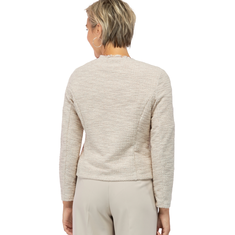 Bianca Dames blazer casual Zand