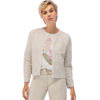 Bianca Dames blazer casual Zand