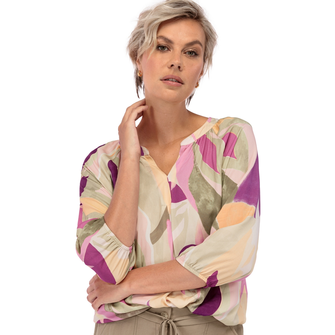 Bianca Dames Blouse 55024 Rana Paars dessin