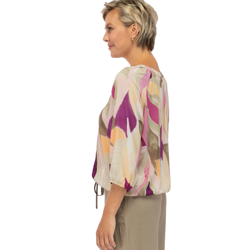 Bianca Dames Blouse 55024 Rana Paars dessin