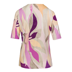 Bianca Dames Top 56040 Edira Paars dessin