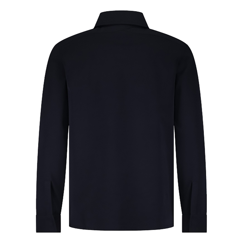 Blue Industry Heren Overhemd Capris25-m1 Navy