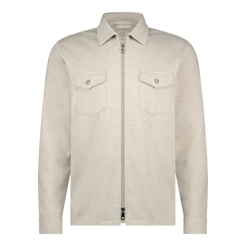 Blue Industry Heren Overhemd Pisa-s25-m1 Beige