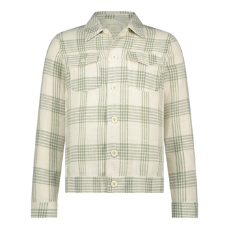 Blue Industry Heren Overshirt Milano-S25-M1 Groen