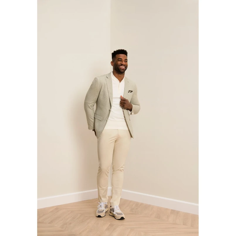 Blue Industry Heren Pantalon Eddy S25 M2 Beige