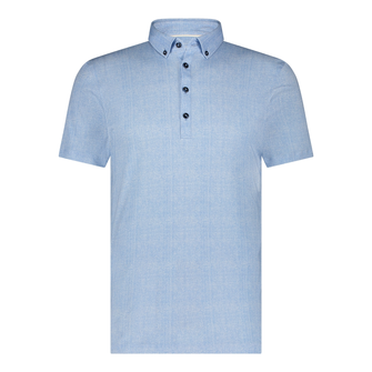 Blue Industry Heren Polo 5124.51 Bleu