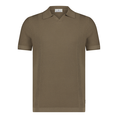 Blue Industry Heren Polo Kbis25-m10 Midden bruin