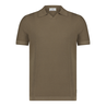 Blue Industry Heren Polo Kbis25-m10 Midden bruin