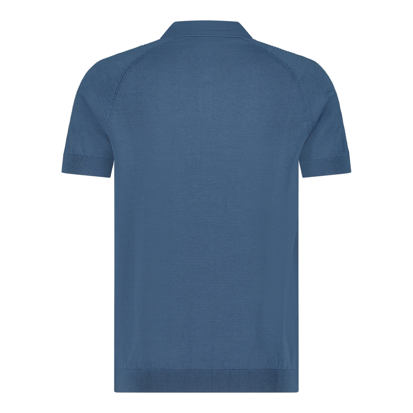 Blue Industry Heren Polo Kbis25-m18 Blauw