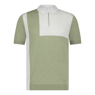 Blue Industry Heren Polo Kbis25-m19 Groen