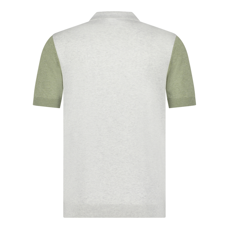 Blue Industry Heren Polo Kbis25-m19 Groen