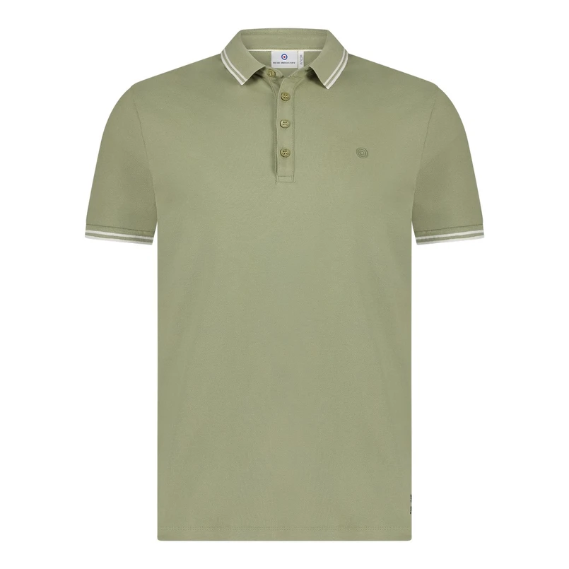 Blue Industry Heren Polo KBIS25-M24 Army