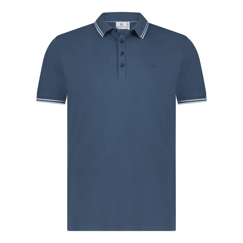 Blue Industry Heren polo KBIS25-M24 Blauw