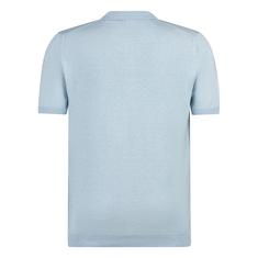 Blue Industry Heren Polo Kbis25-m56 Midden blauw