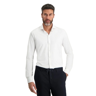 Blue Industry Heren Shirt 2191.22 White Wit