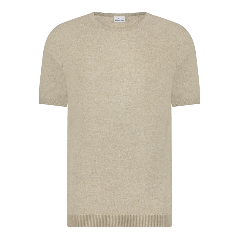 Blue Industry Heren T-shirt Kbis25-m17 Beige