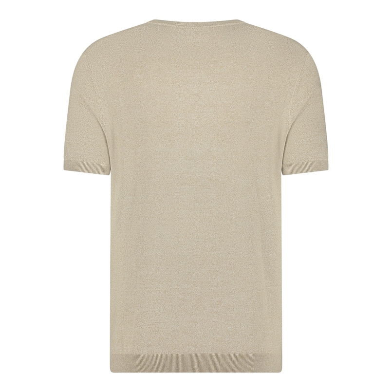 Blue Industry Heren T-shirt Kbis25-m17 Beige