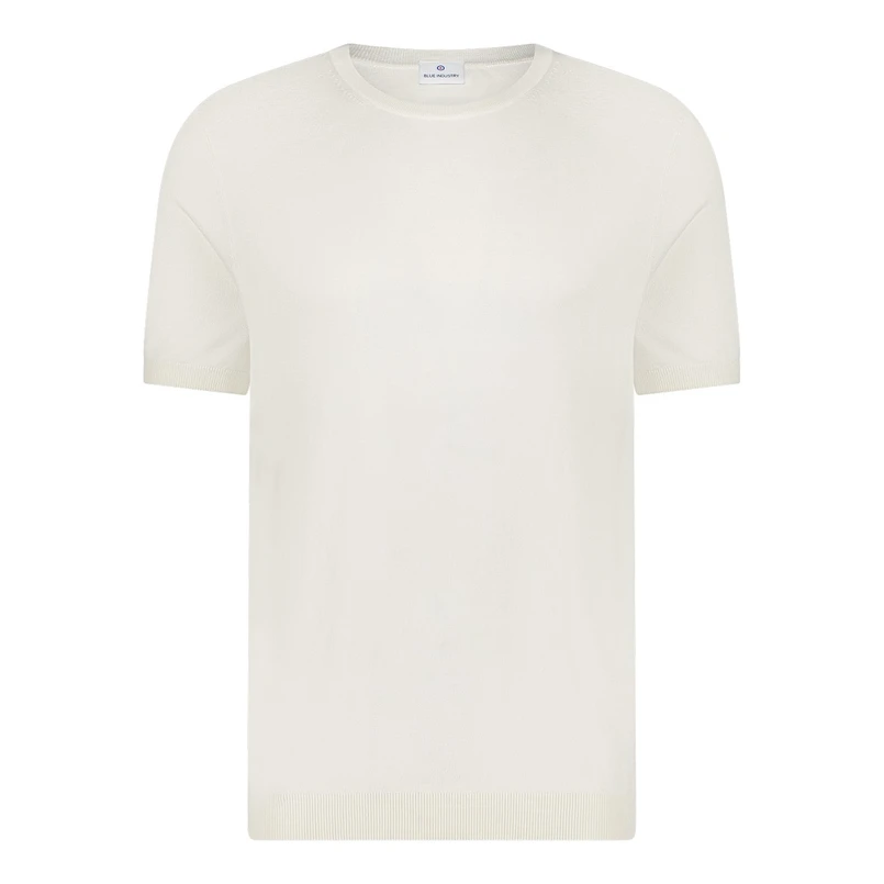 Blue Industry Heren T-shirt Kbis25-m17 OFF-WHITE