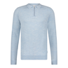 Blue Industry Heren trui met rits KBIS25-M23 Midden blauw