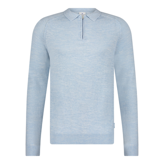Blue Industry Heren Zipper Kbis25-m23 Midden blauw