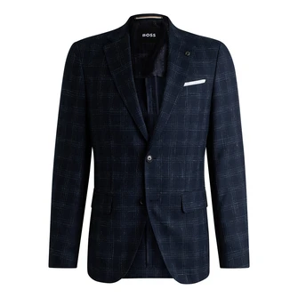 Boss Black Heren Colbert 50535057 Navy