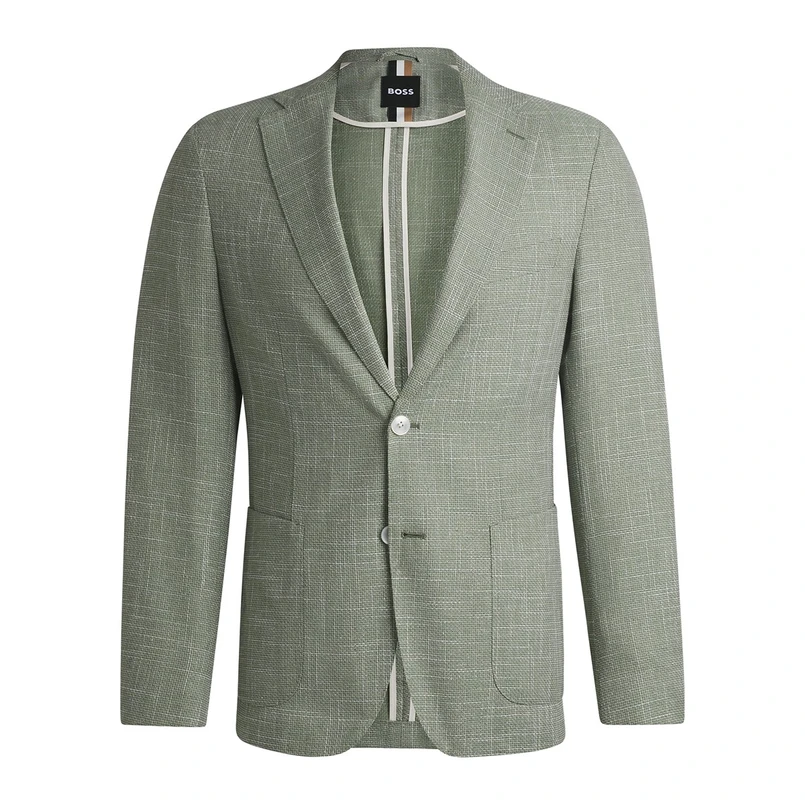 Boss Black Heren Colbert 50540742 Groen