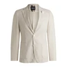 Boss Black Heren Colbert 50540742 OFF-WHITE