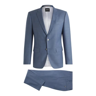 Boss Black Heren Kostuum 50540973 Bleu