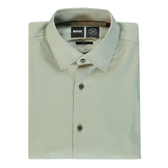 Boss Black Heren Overhemd 50503356 Groen