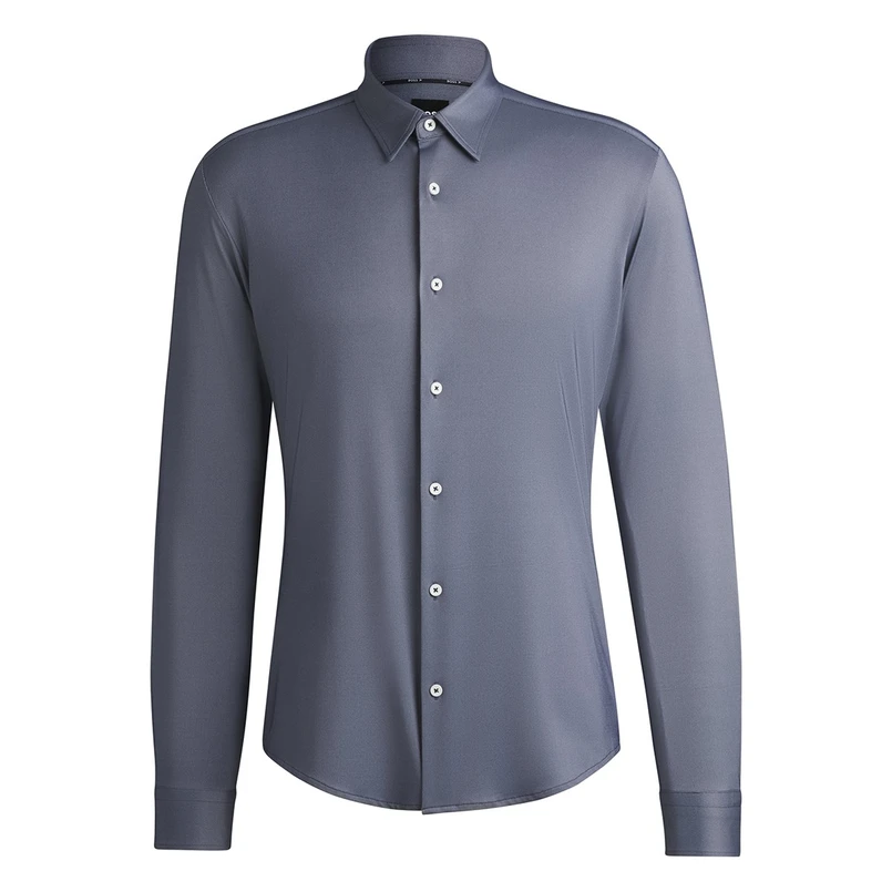 Boss Black Heren Overhemd 50533434 Navy