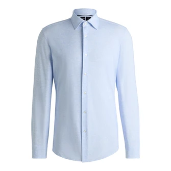 Boss Black Heren Overhemd 50539415 Bleu