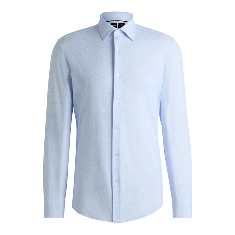 Boss Black Heren Overhemd 50539415 Bleu