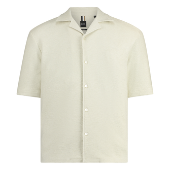 Boss Black Heren Overhemd 50539662 OFF-WHITE