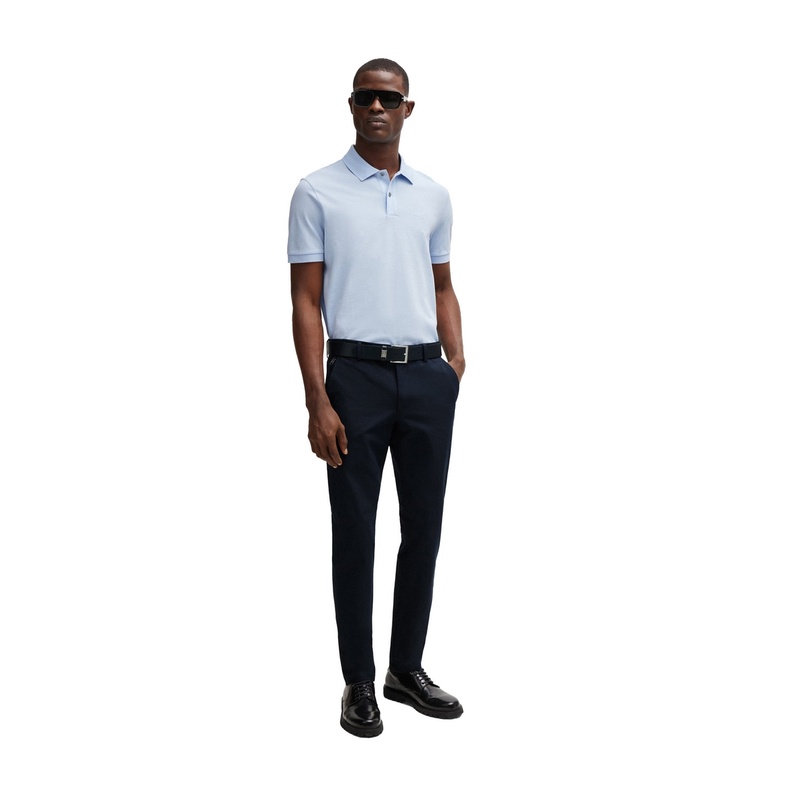 Boss Black Heren Pantalon 50487754 Navy