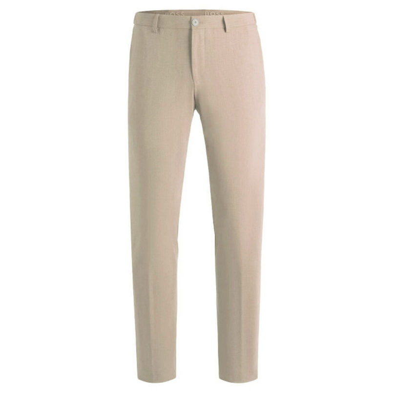 Boss Black Heren Pantalon 50535040 OFF-WHITE