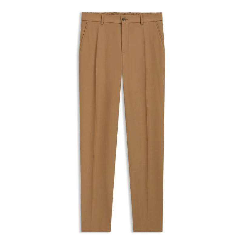 Boss Black Heren Pantalon P-Perin-CW-WG-253 10273134 01 Zand
