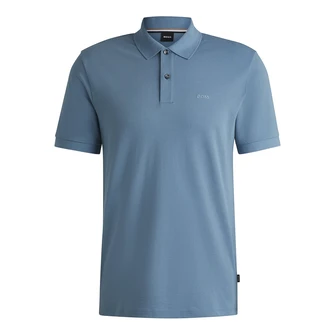 Boss Black Heren Polo 50468362 Bleu