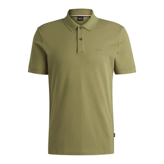 Boss Black Heren Polo 50468362 Groen