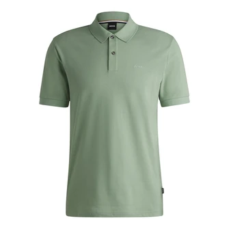 Boss Black Heren Polo 50468362 Groen