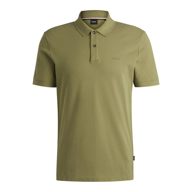 Boss Black Heren Polo 50468362 Groen